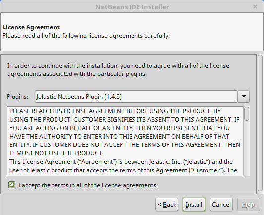 plugin license agreement