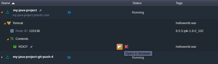application ci/cd automation