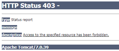 restrict access to web applications