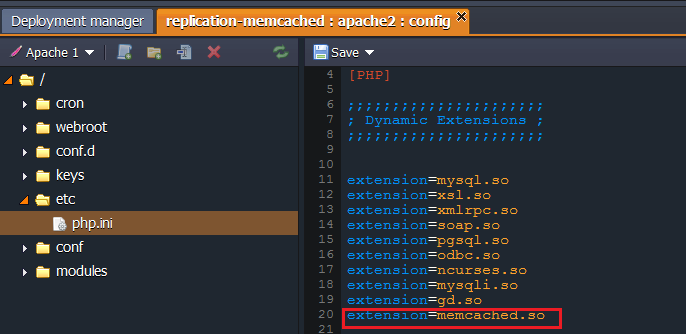 memcached php sessions memcached enabling