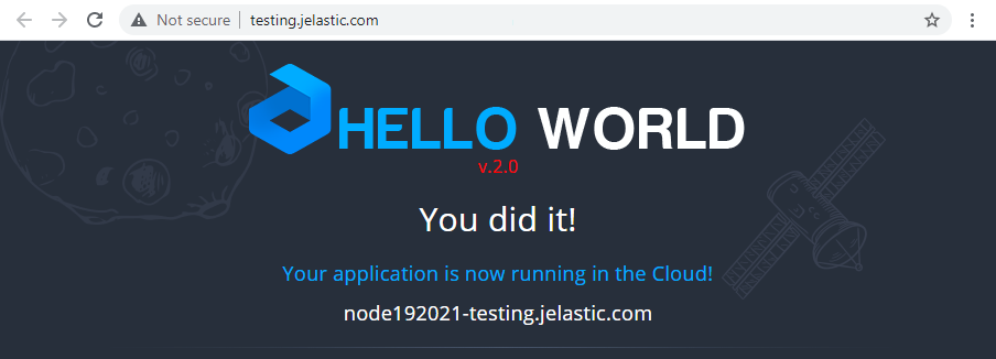 updated testing environment