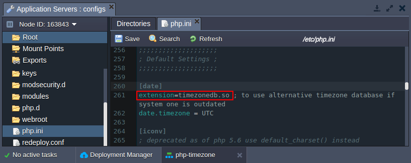 php update timezone rules