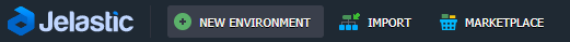 new environment button