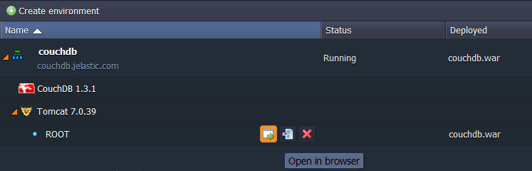run example application